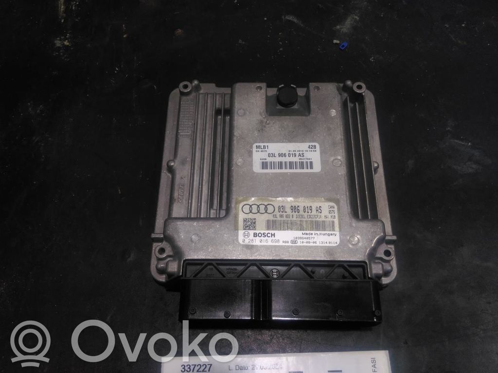 Audi Q5 SQ5 8R Unité de commande, module ECU de moteur 