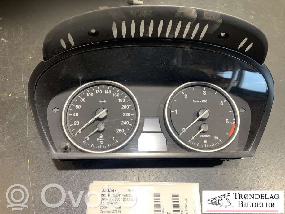BMW X5 E70 Geschwindigkeitsmesser Cockpit 