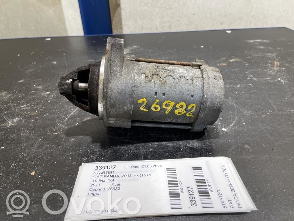 Fiat Panda III Electromotor 