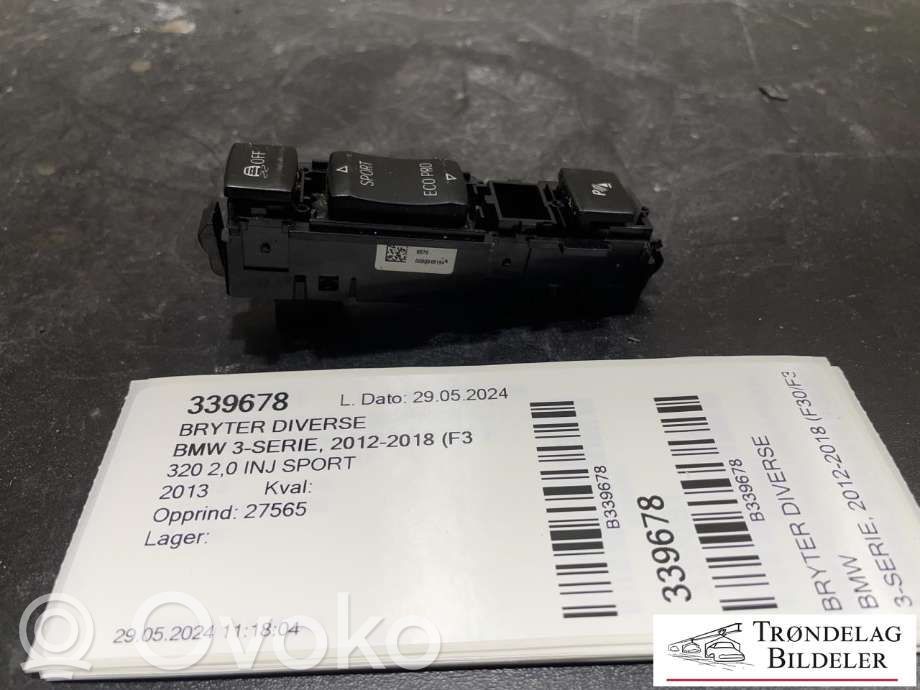 BMW 3 F30 F35 F31 Other switches/knobs/shifts 