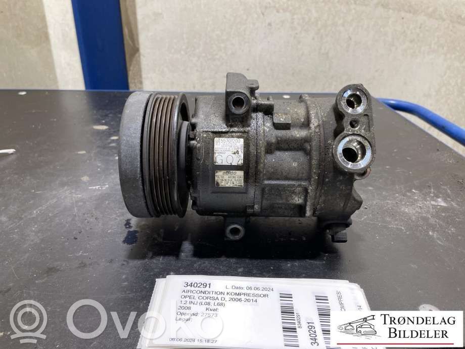 Opel Corsa D Compresseur de climatisation 