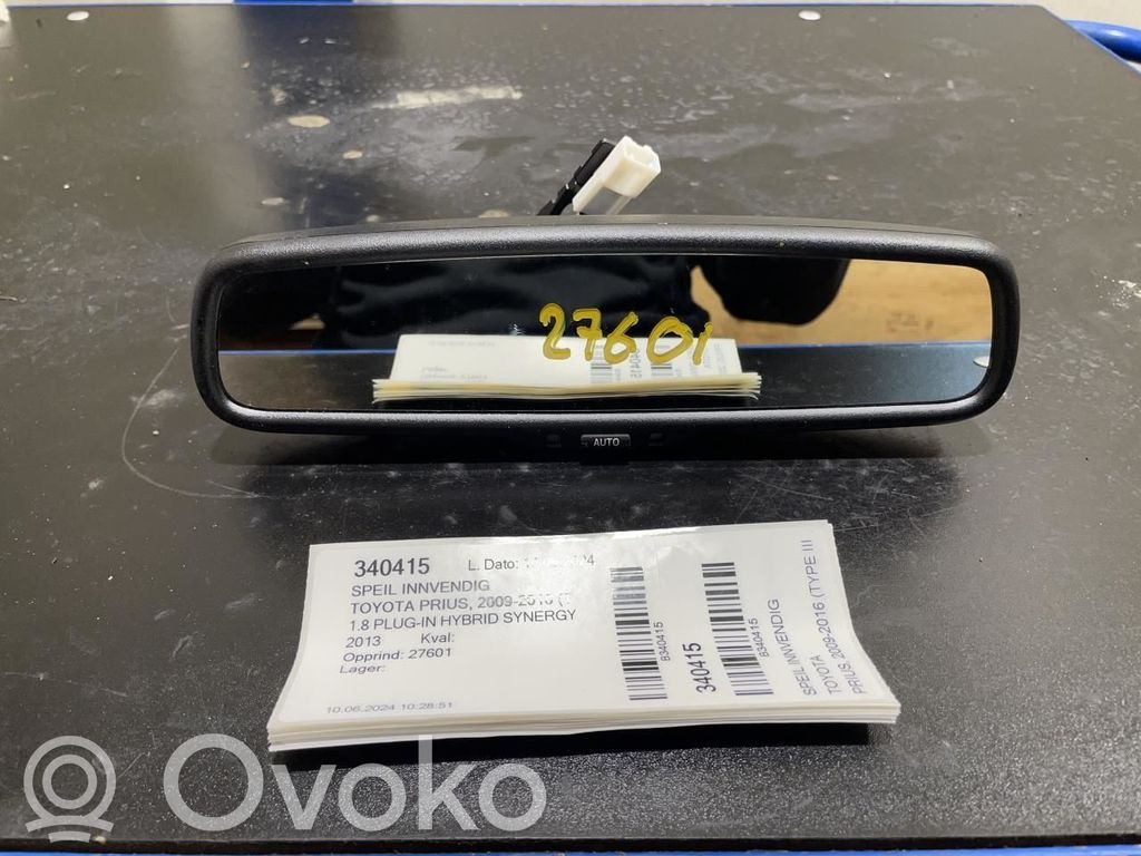 Toyota Prius (XW30) Oglindă retrovizoare (interior) 