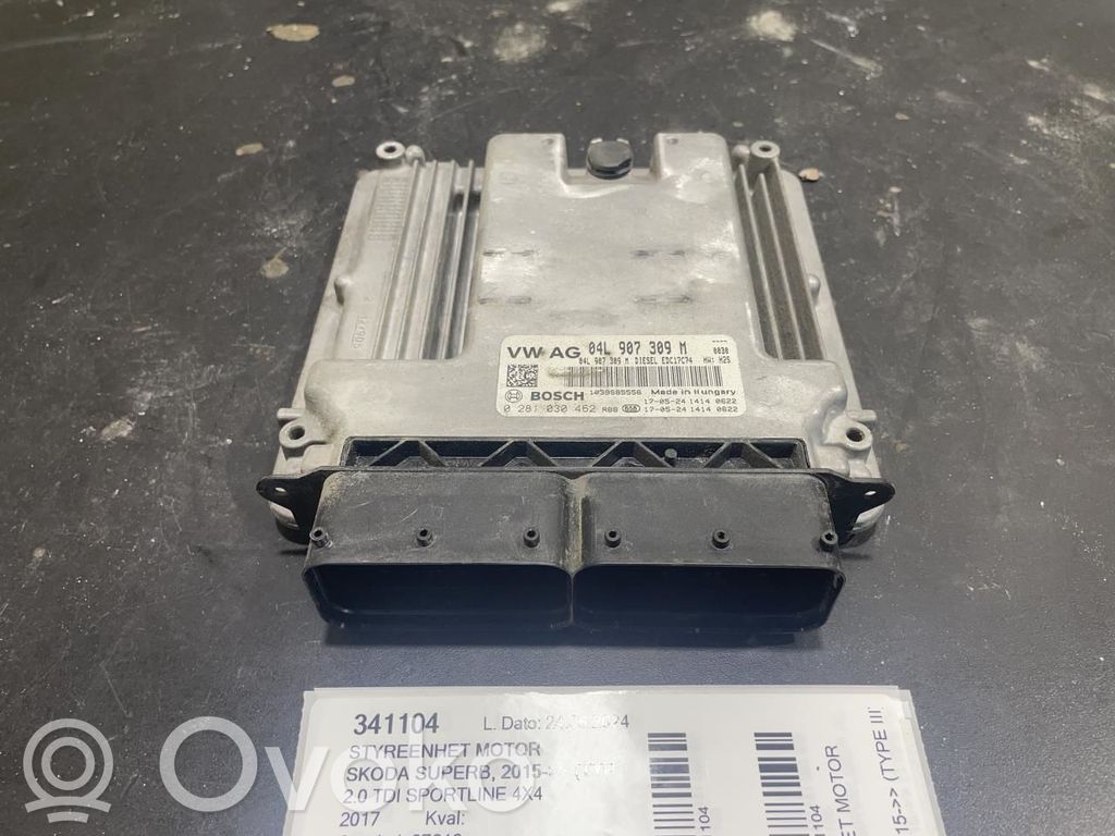 Skoda Superb B8 (3V) Unitate control motor/modul ECU 