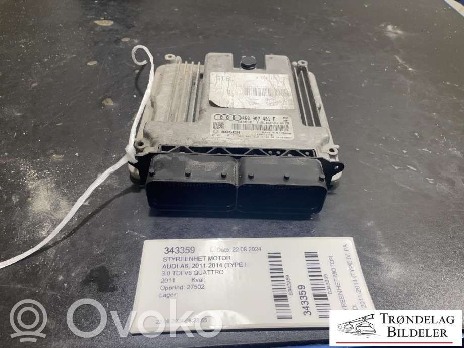 Audi A6 S6 C7 4G Engine control unit/module ECU 