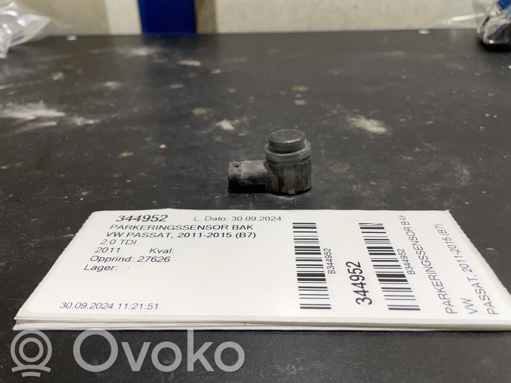 Volkswagen PASSAT B7 Interruptor del sensor de aparcamiento (PDC) 