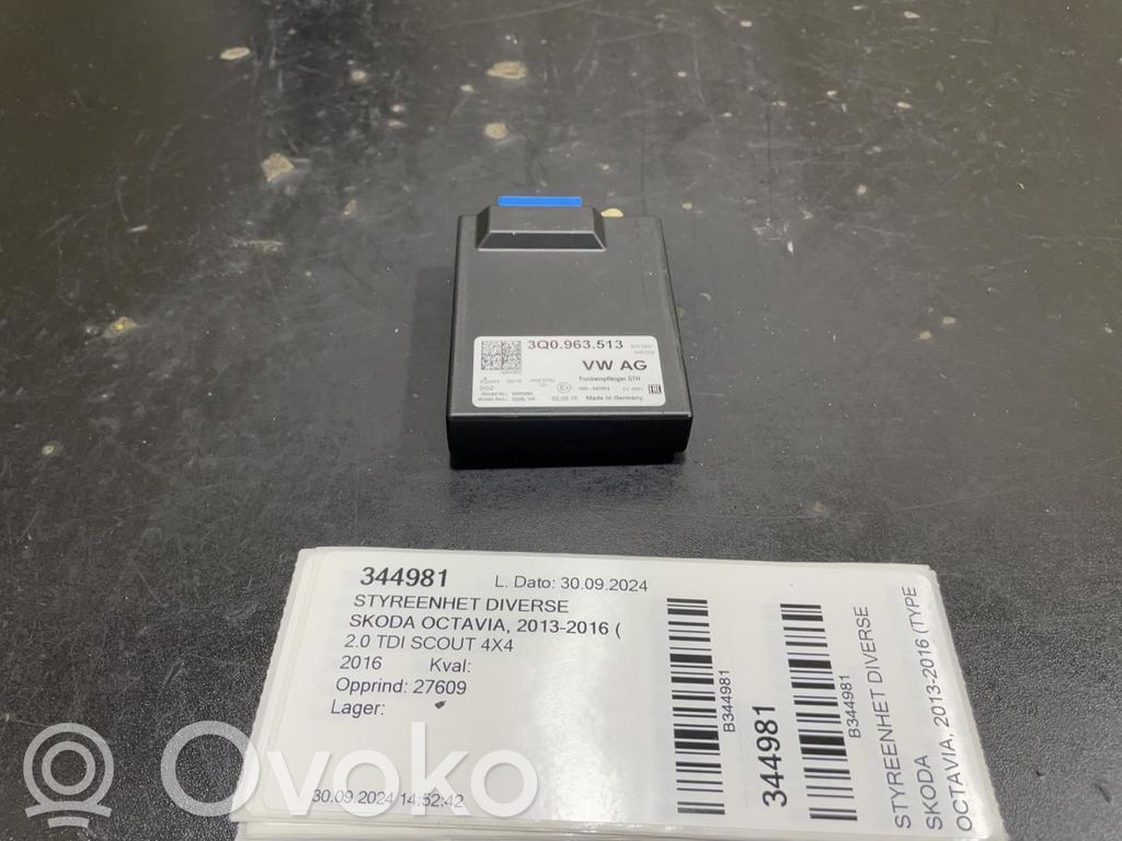 Skoda Octavia Mk3 (5E) Alte unități/module de control 