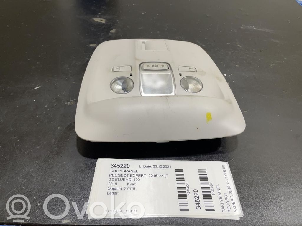 Peugeot Expert Comutator lumini bord 
