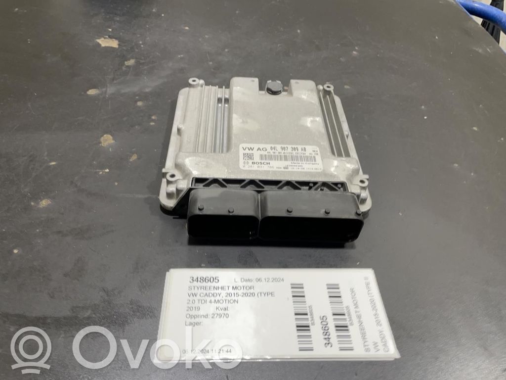 Engine control unit/module ECU   04L907309AB,04L907309AB