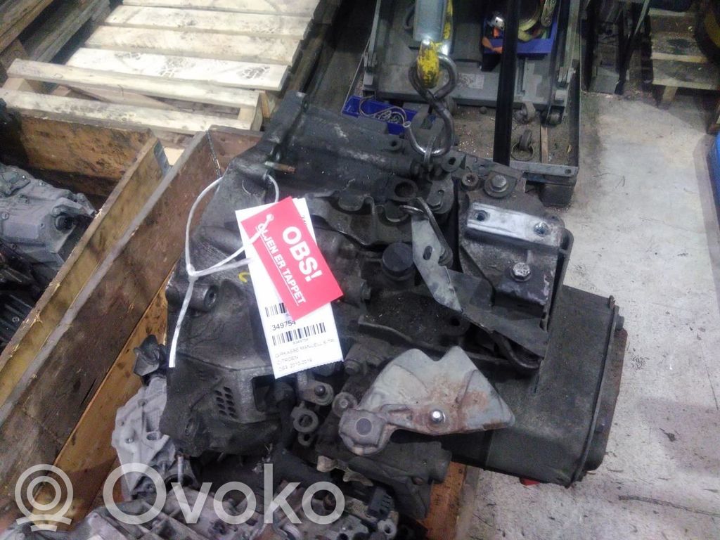 Citroen DS3 Manualna 6-biegowa skrzynia biegów 