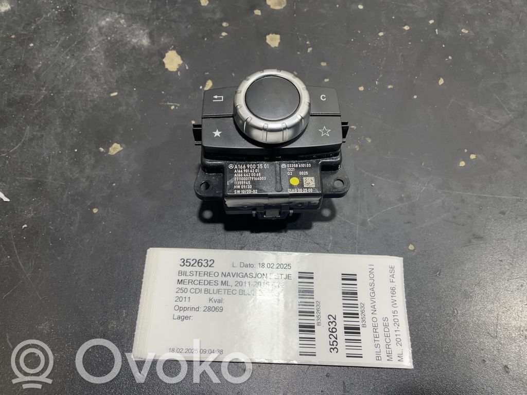 Mercedes-Benz ML W166 Unità principale autoradio/CD/DVD/GPS 