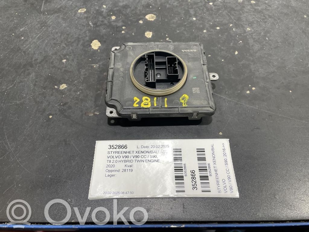 Volvo S90, V90 Xenon control unit/module 