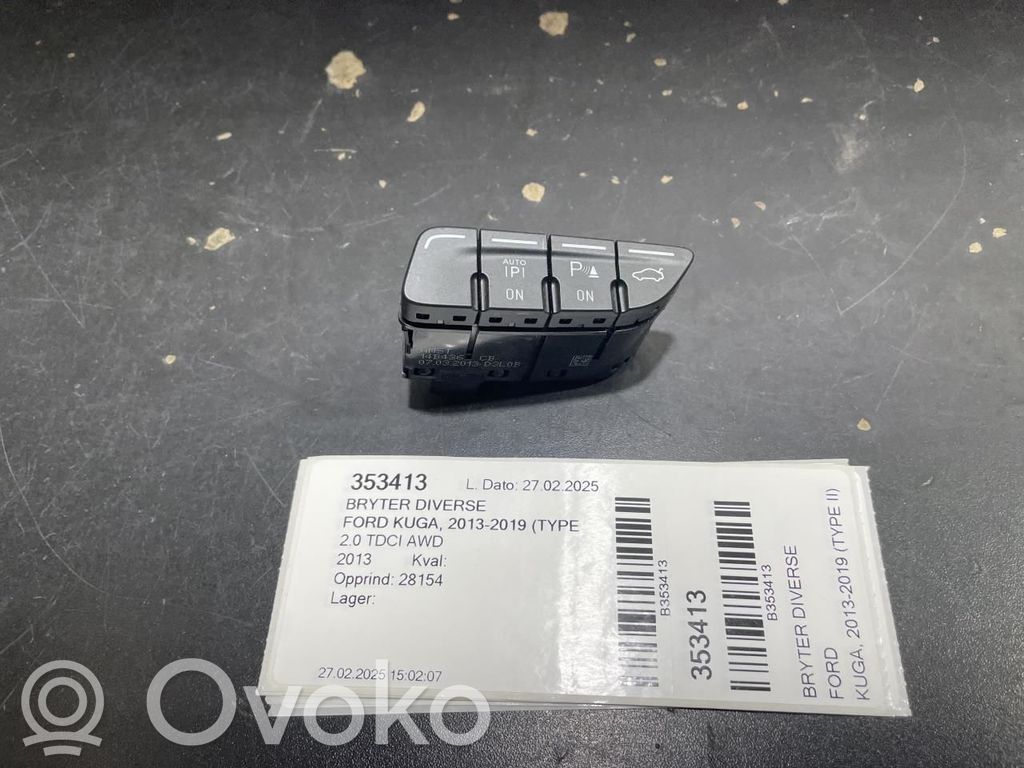 Ford Kuga II Otros interruptores/perillas/selectores 