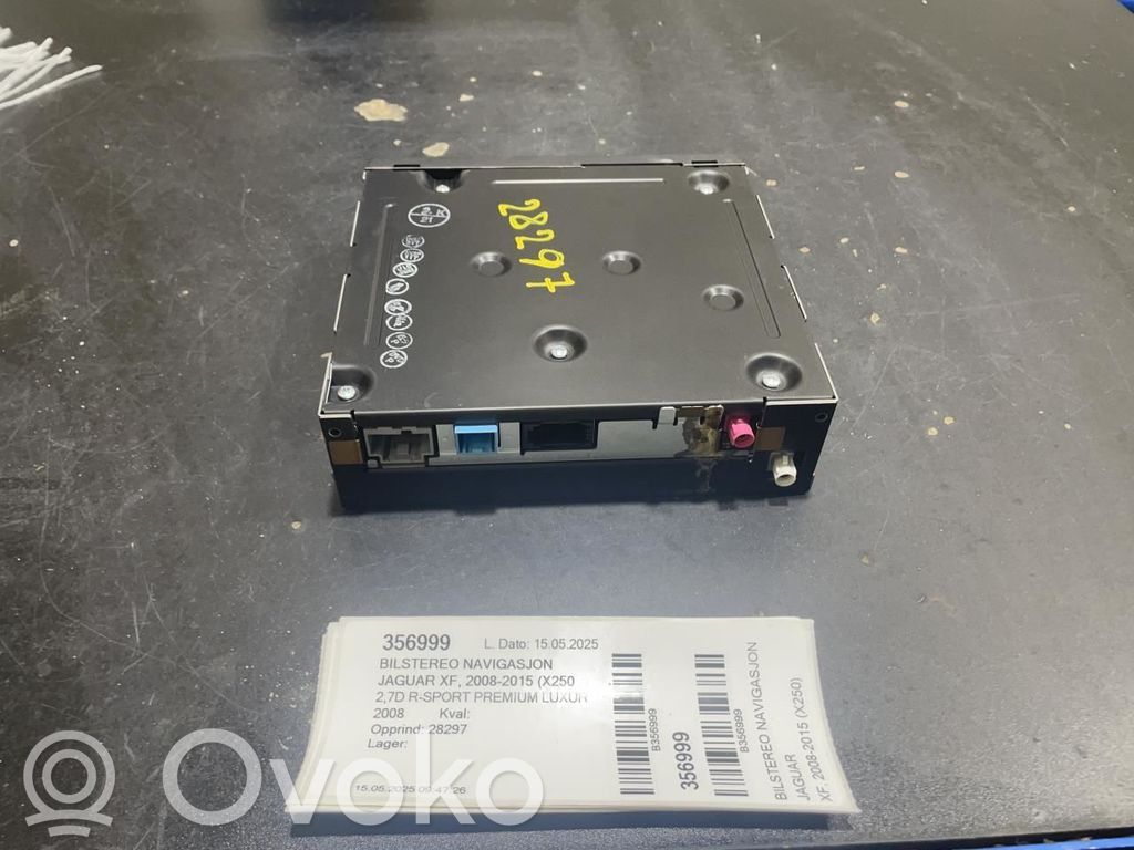 Jaguar XF X250 Unitate principală radio/CD/DVD/GPS 
