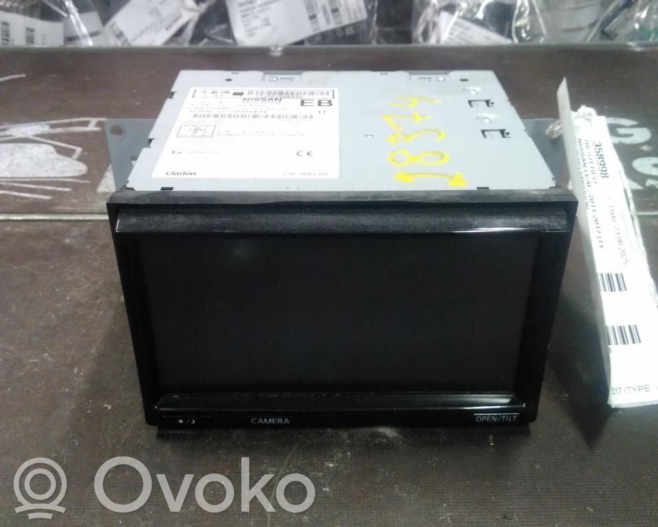 Nissan Leaf I (ZE0) Panel / Radioodtwarzacz CD/DVD/GPS