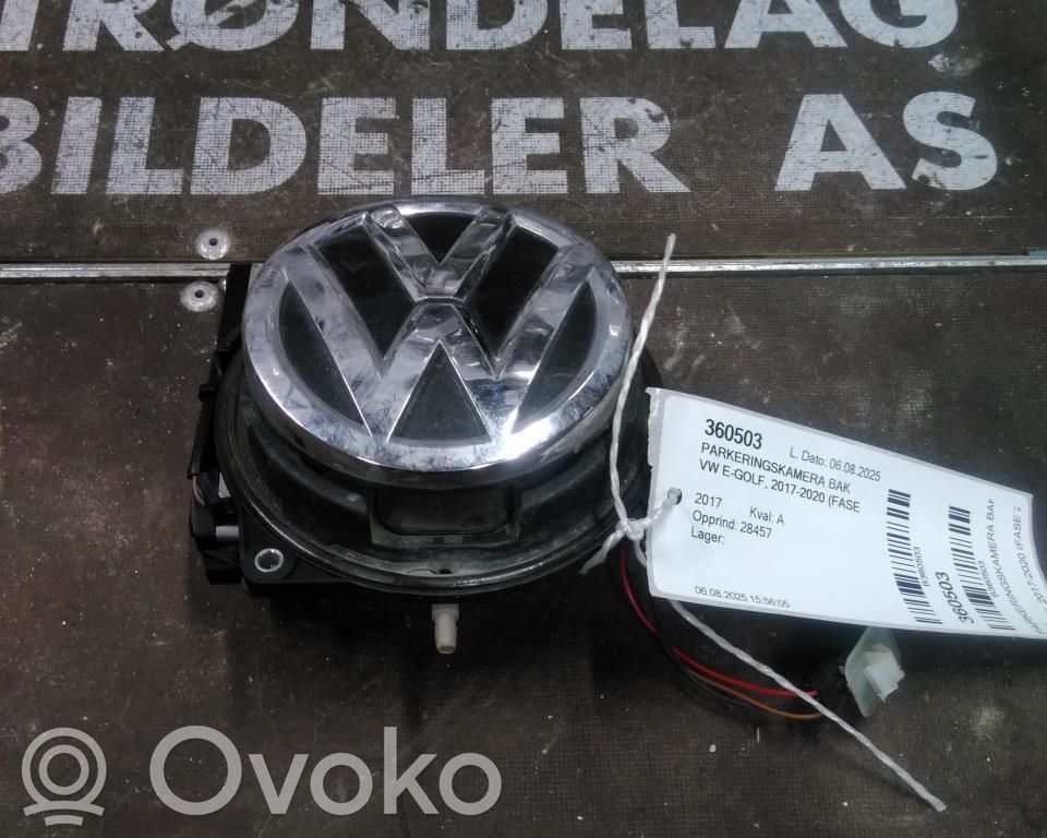 Volkswagen e-Golf Uchwyt / Rączka zewnętrzna otwierania klapy tylnej / bagażnika 