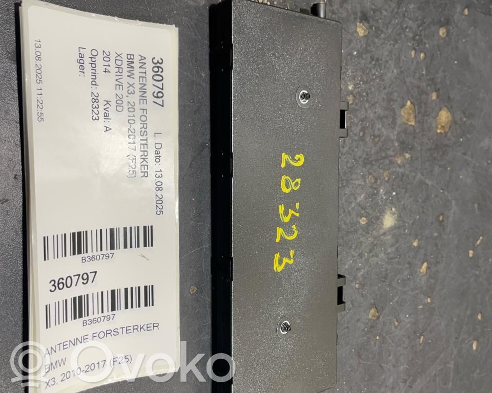 BMW X3 F25 Amplificateur d'antenne