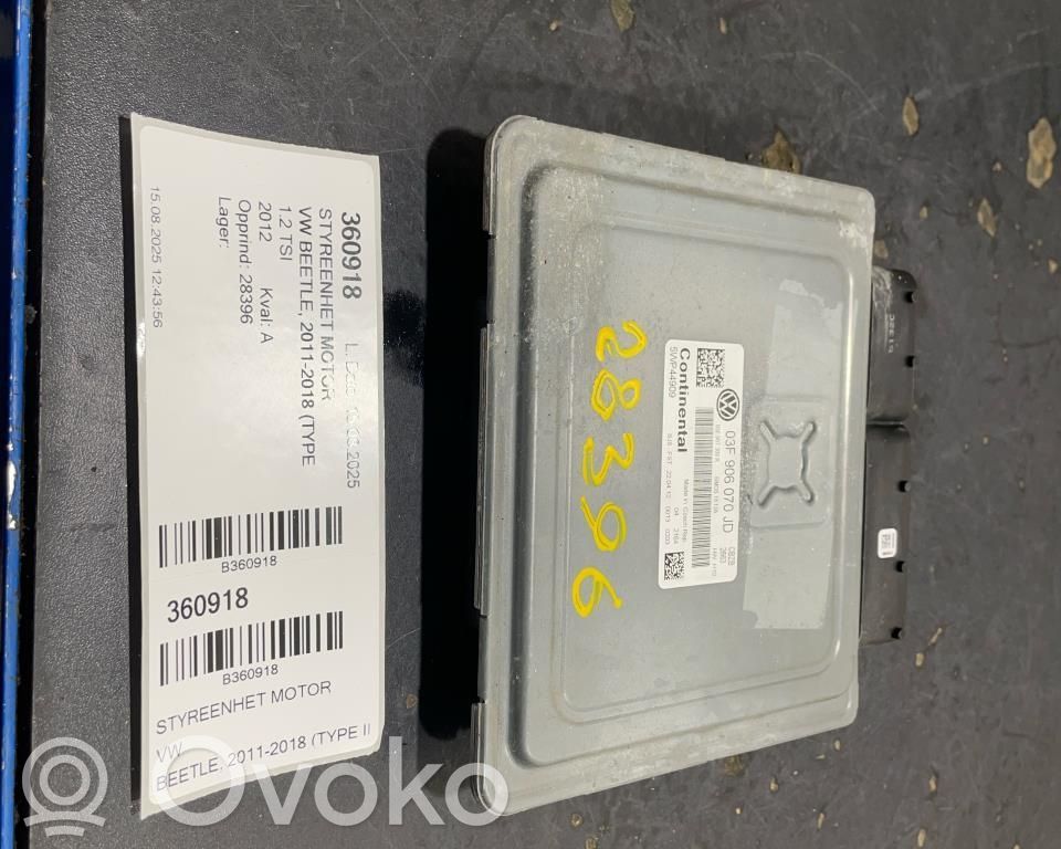 Volkswagen Beetle A5 Engine control unit/module ECU 