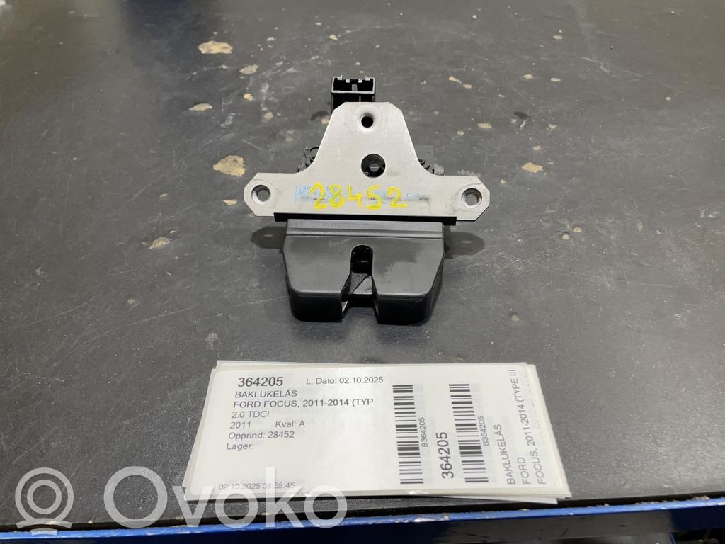 Ford Focus Încuietoare portbagaj
