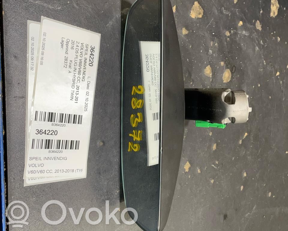 Volvo V60 Espejo retrovisor (interior) 