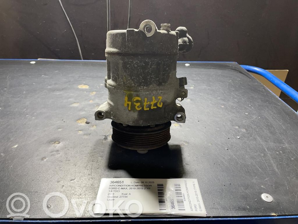 Ford C-MAX II Air conditioning (A/C) compressor (pump) 