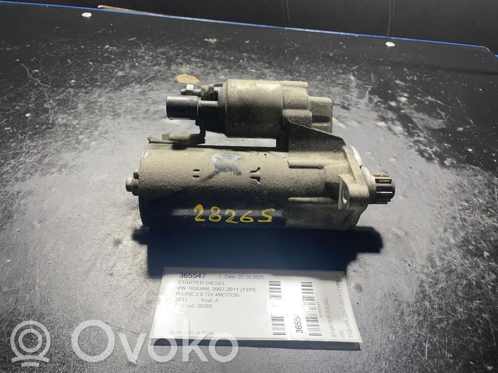 Volkswagen Tiguan Electromotor 