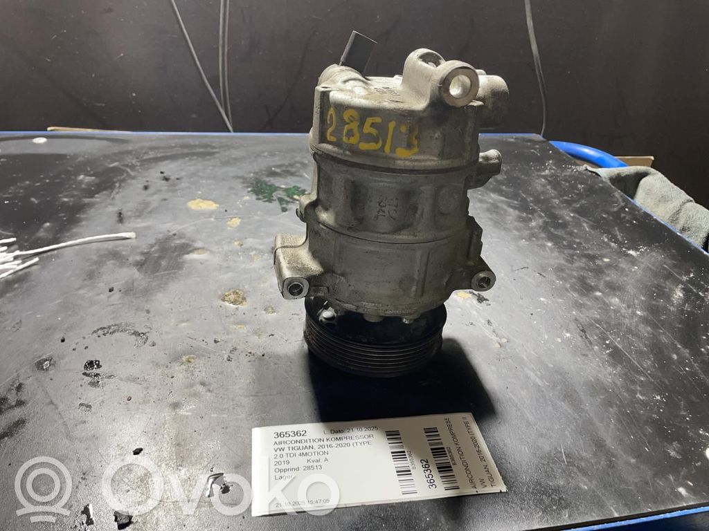 Volkswagen Tiguan Air conditioning (A/C) compressor (pump) 