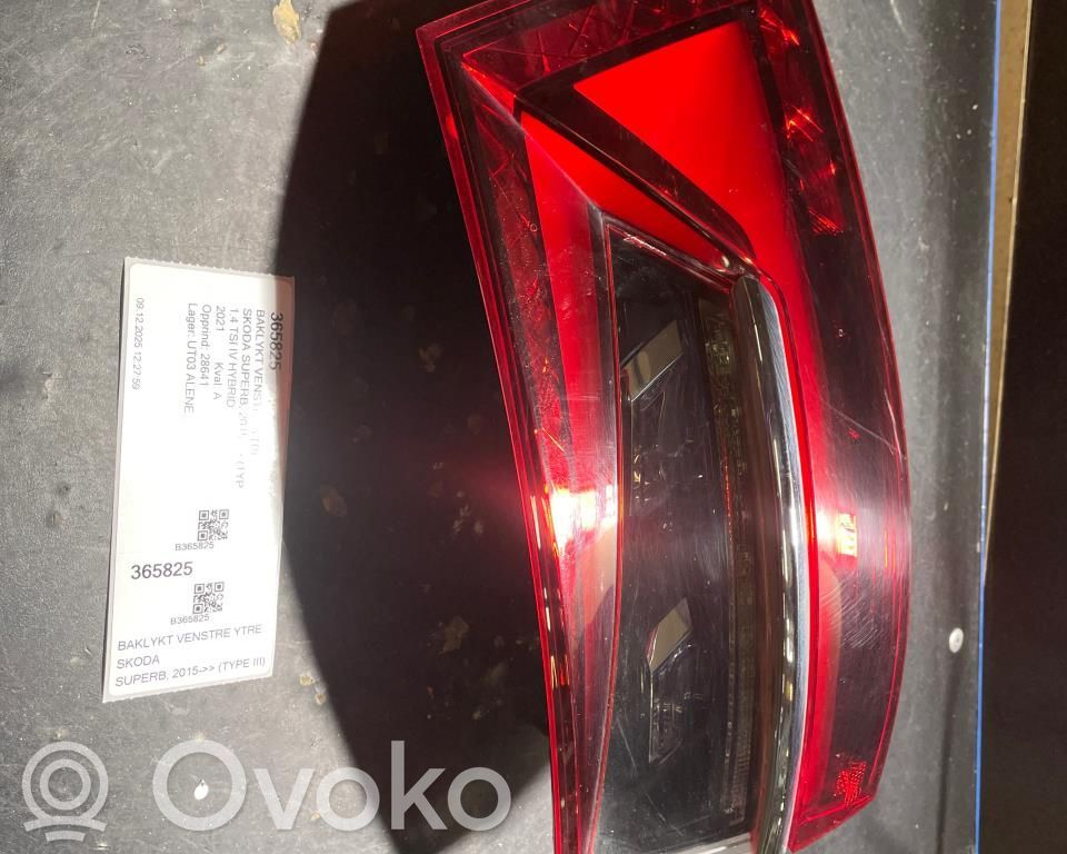 Skoda Superb B8 (3V) Takavalot 