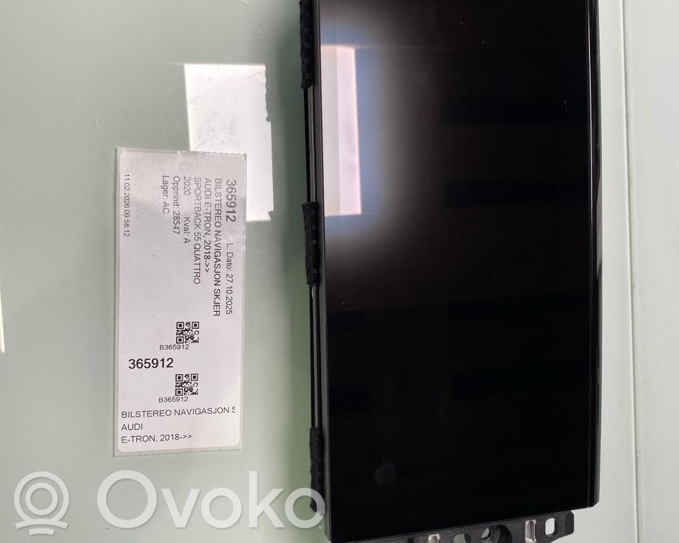 Audi e-tron Screen/display/small screen 