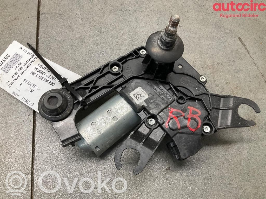 Peugeot 208 I Motor ștergător lunetă 