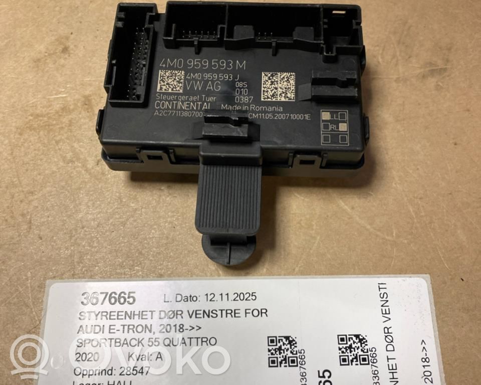 Audi e-tron Door control unit/module 
