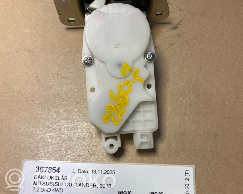 Mitsubishi Outlander Tailgate lock latch 