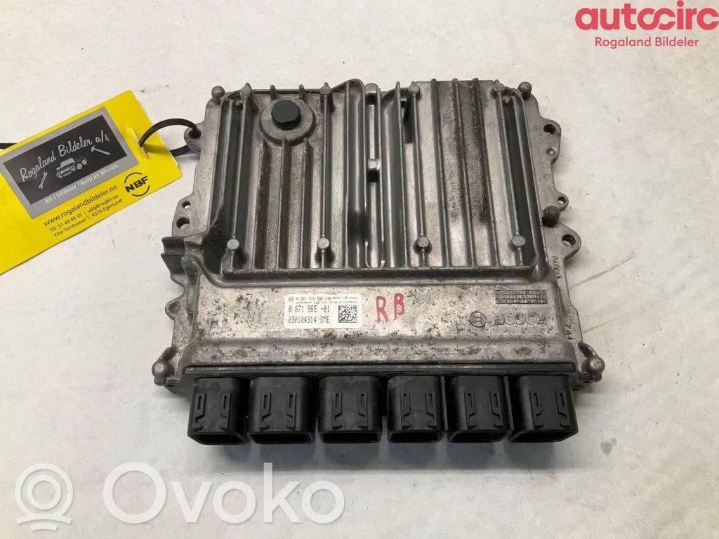 BMW 3 F30 F35 F31 Komputer / Sterownik ECU silnika 