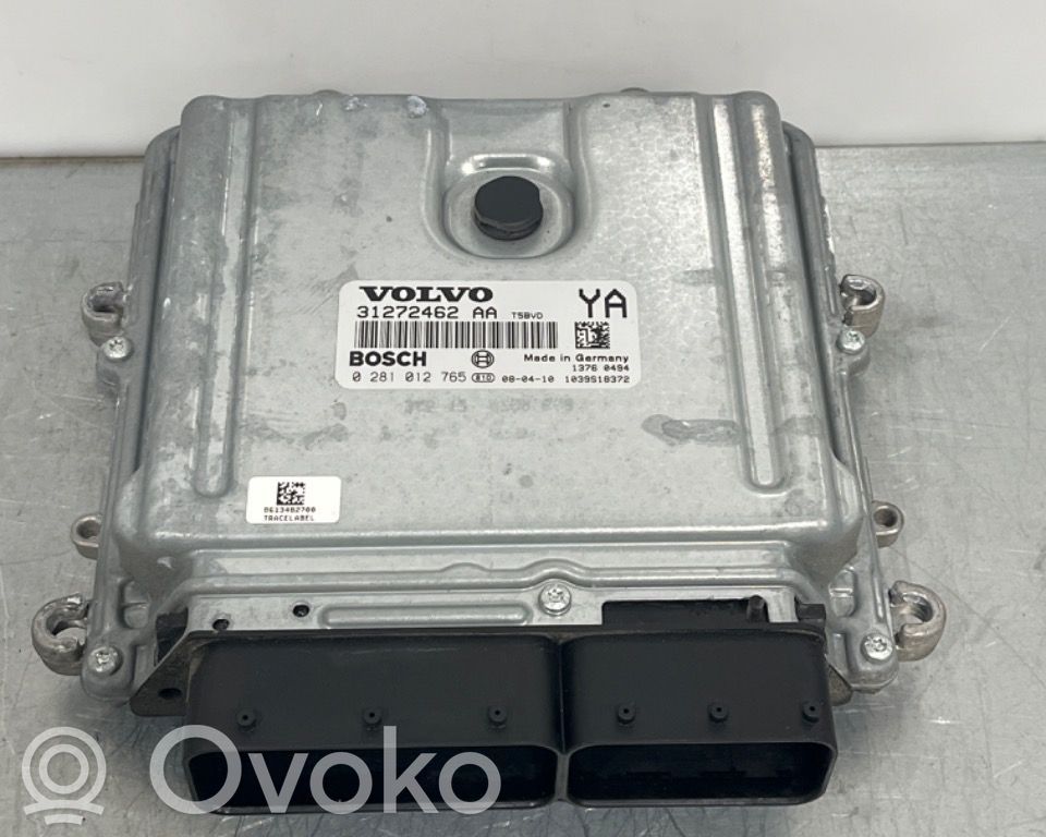 Engine control unit/module ECU   36002596,0281012765,31272462,0281012765,31272462,36002596