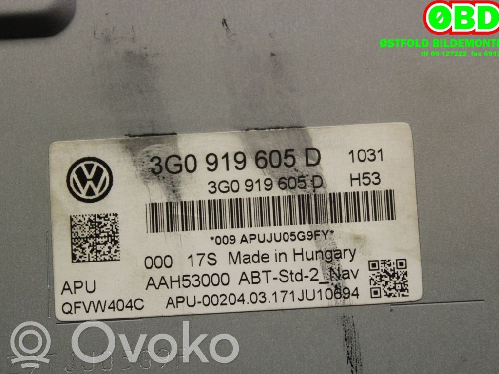 Volkswagen PASSAT B8 Sonstiges Einzelteil Kombiinstrument Cockpit