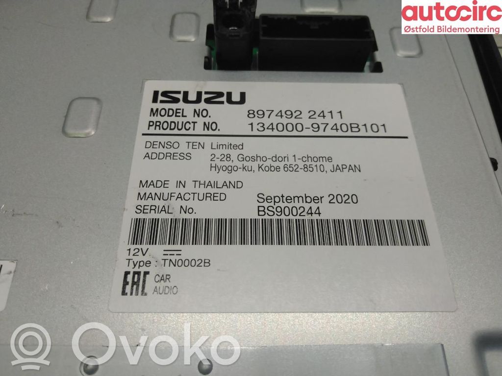 Isuzu D-Max Alte piese panou de bord 