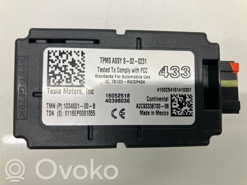 Tesla Model X Other control units/modules 