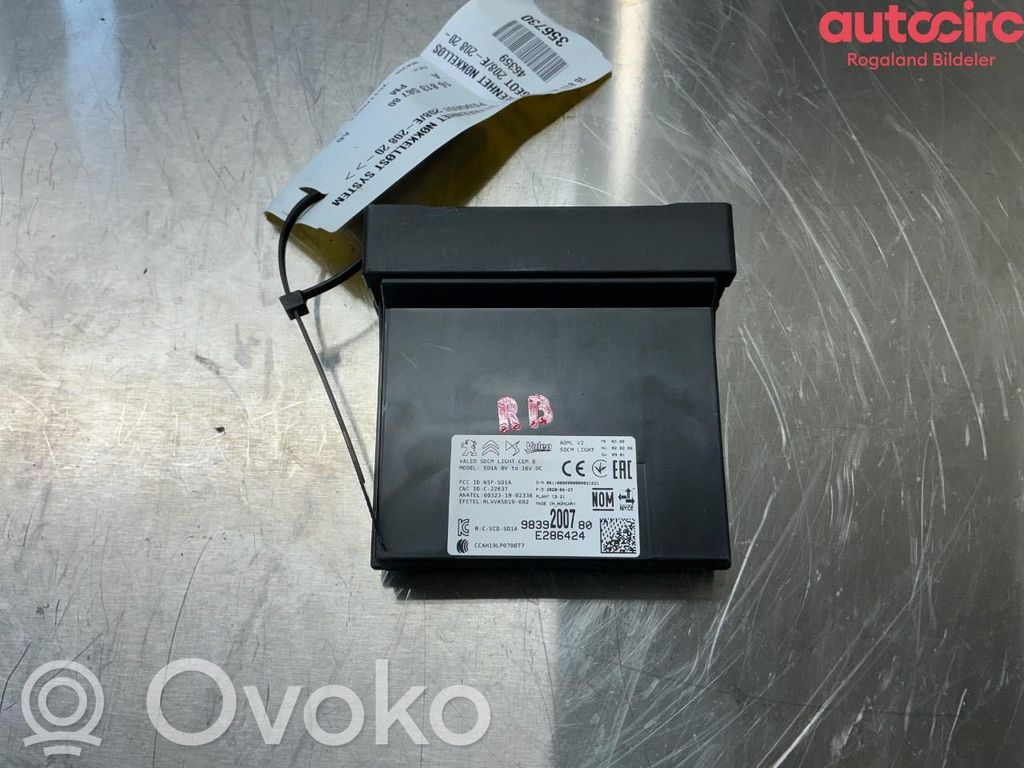 Peugeot 208 II Unitate/modul de control fără cheie (KESSY) 