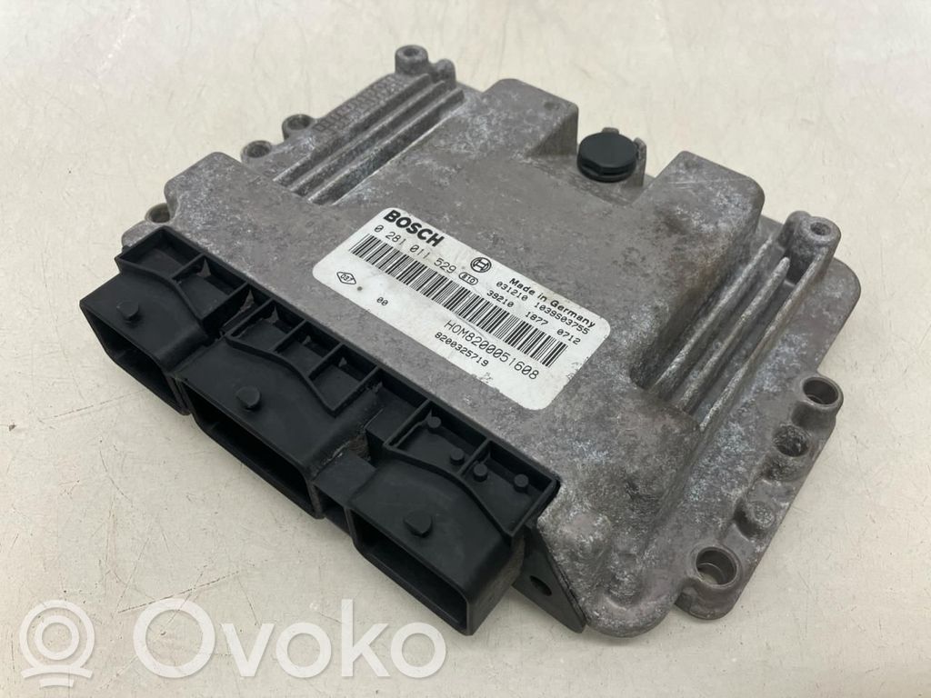 Engine control unit/module ECU   93861375,93857998,0281011529,93852560,93853480,93857998,93861375