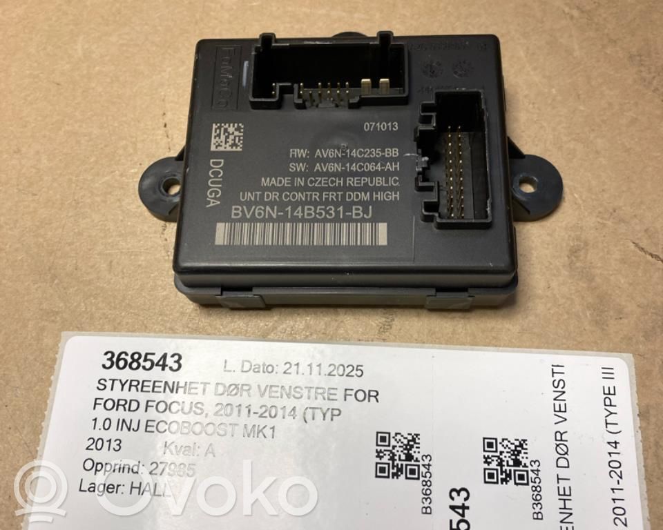 Unidad de control/módulo de la puerta   BV6N14B531BJ,BV6N14B531BJ