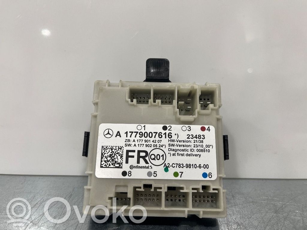 Unité de commande module de porte   A1779007616,A2C7839810600,A1779007616,A1779007616,A2C7839810600