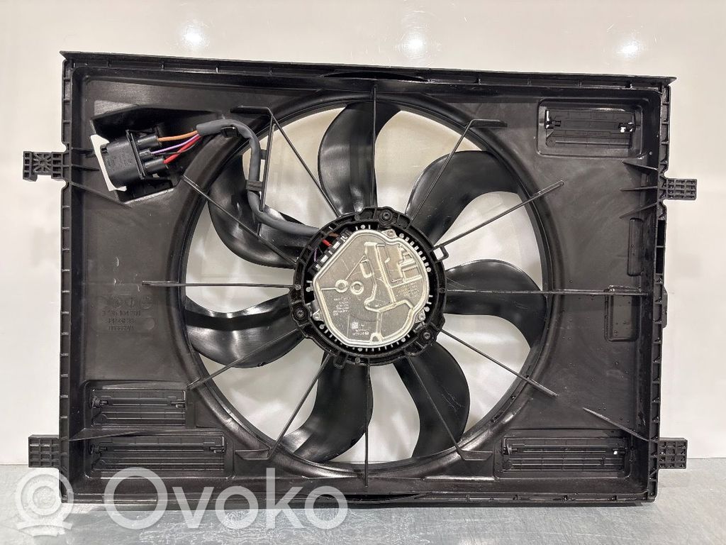 Mercedes-Benz EQS V297 Kale ventilateur de radiateur refroidissement moteur