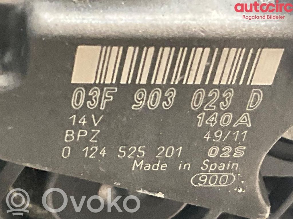 Volkswagen Golf VI Generator/alternator 