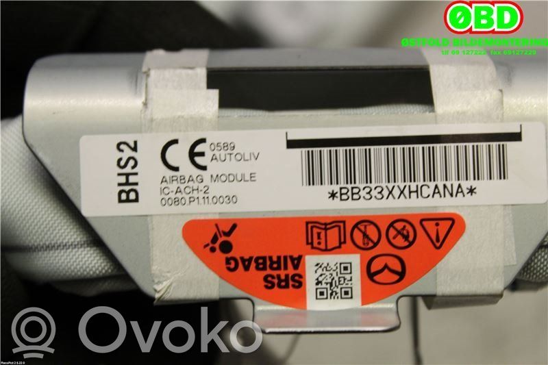 Mazda 3 III Airbag del techo 