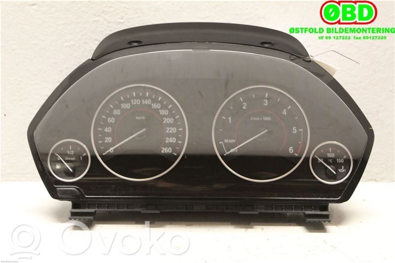 BMW 3 F30 F35 F31 Tachimetro (quadro strumenti)