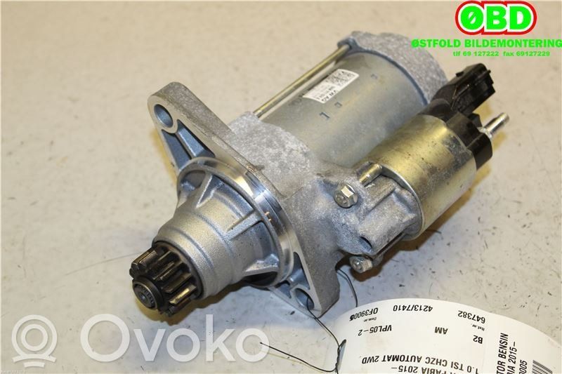 Skoda Fabia Mk3 (NJ) Motorino d’avviamento