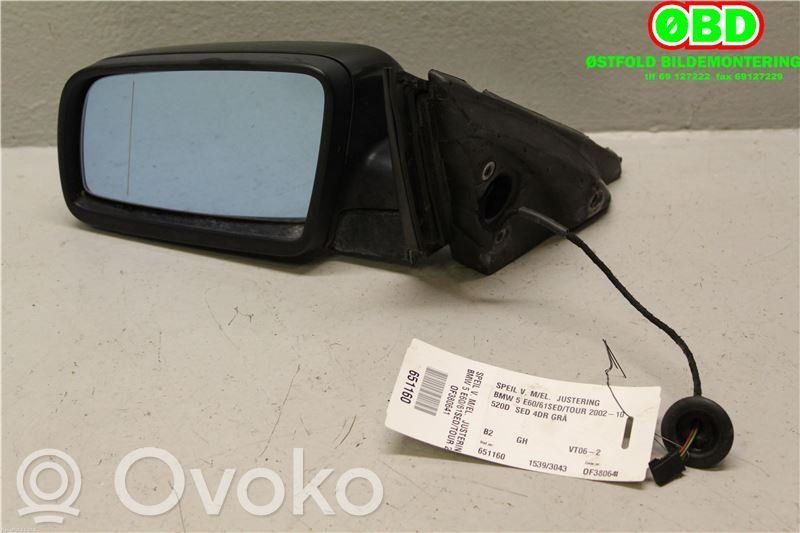 BMW 5 E60 E61 Front door electric wing mirror 