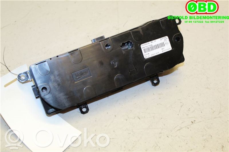 Renault Zoe Console centrale, commande chauffage/clim 