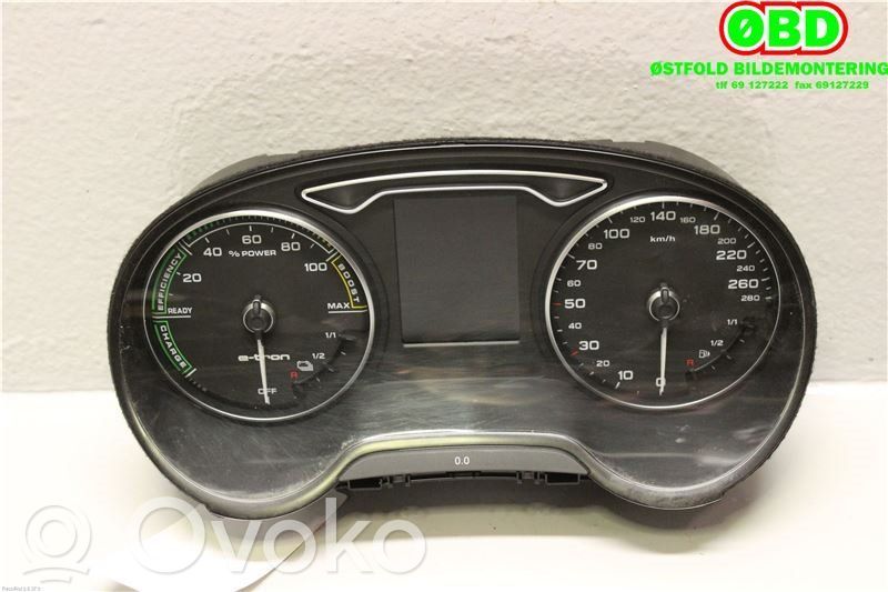 Audi A3 S3 8V Vitezometru (grup de instrumente) 