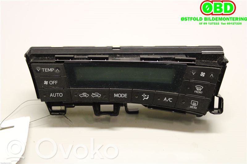 Toyota Prius (XW30) Console centrale, commande chauffage/clim 