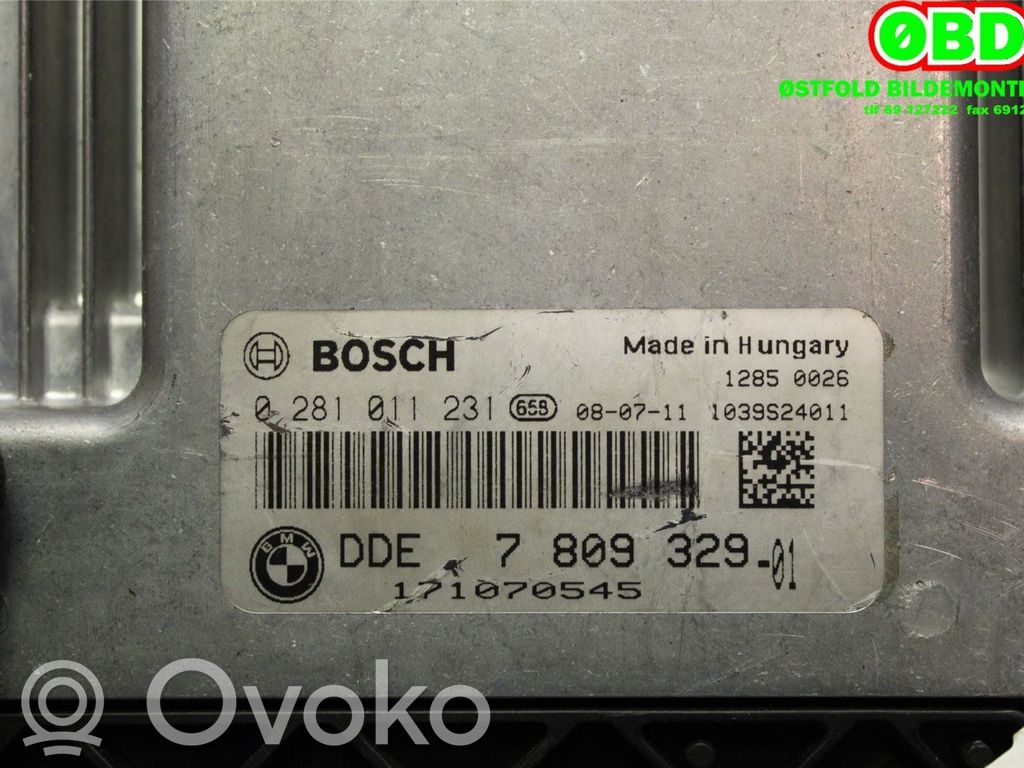 BMW 7 E65 E66 Galios (ECU) modulis 